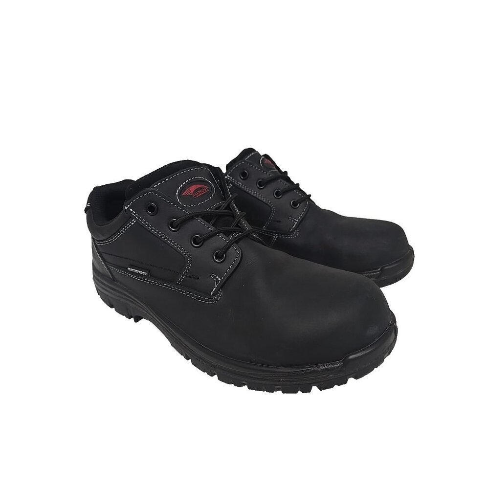 Men's Avenger Composite Toe Waterproof Metal Free Work Shoe A7119 Black Size 13M